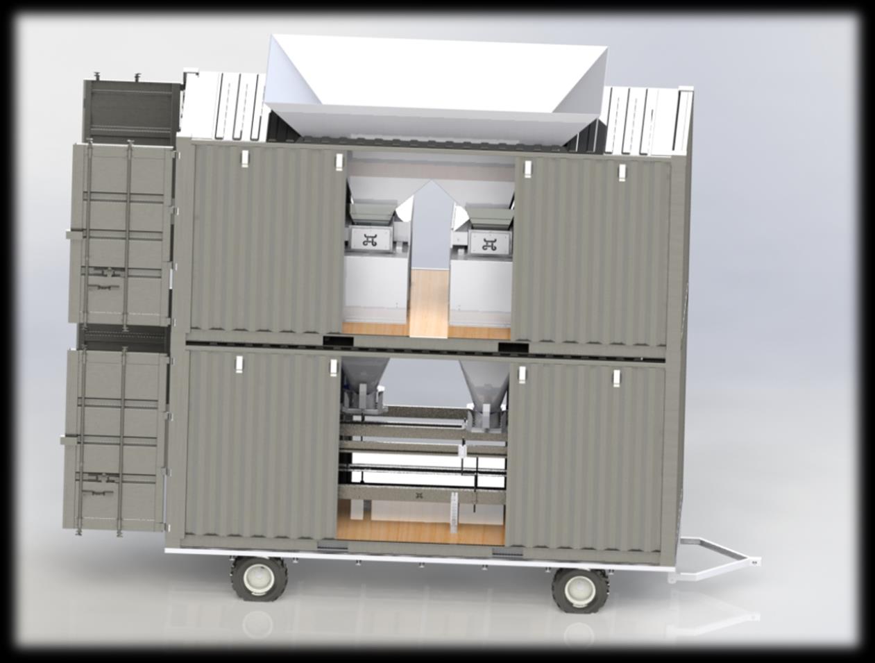 KSM-GN50 Double conteneur